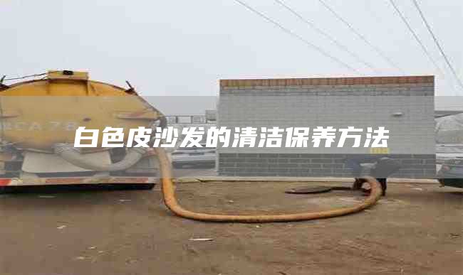 白色皮沙發(fā)的清潔保養方法