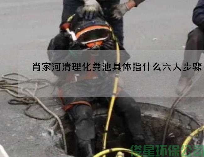 肖家河清理化糞池具體指什么六大步驟