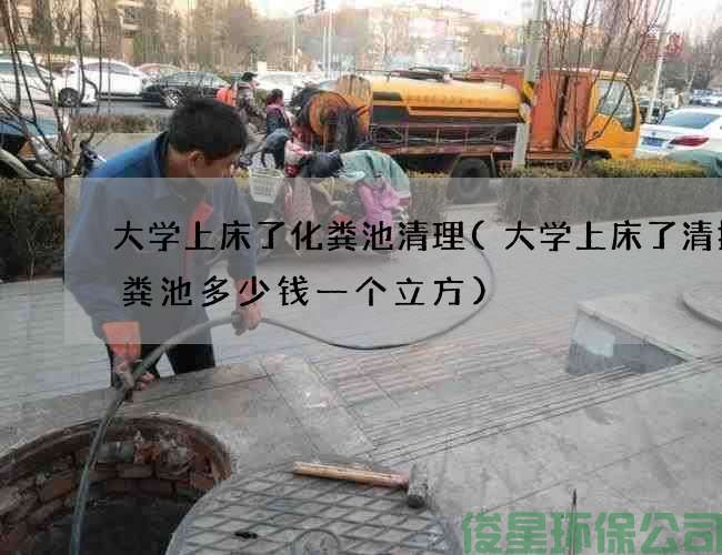 大學(xué)上床了化糞池清理(大學(xué)上床了清掏化糞池多少錢(qián)一個(gè)立方)