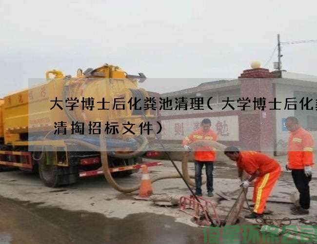 大學(xué)博士后化糞池清理(大學(xué)博士后化糞池清掏招標文件)
