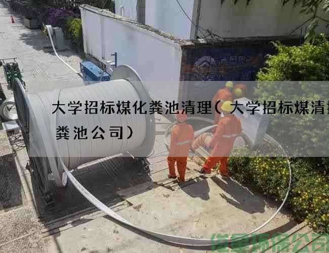 大學(xué)招標煤化糞池清理(大學(xué)招標煤清掏化糞池公司)