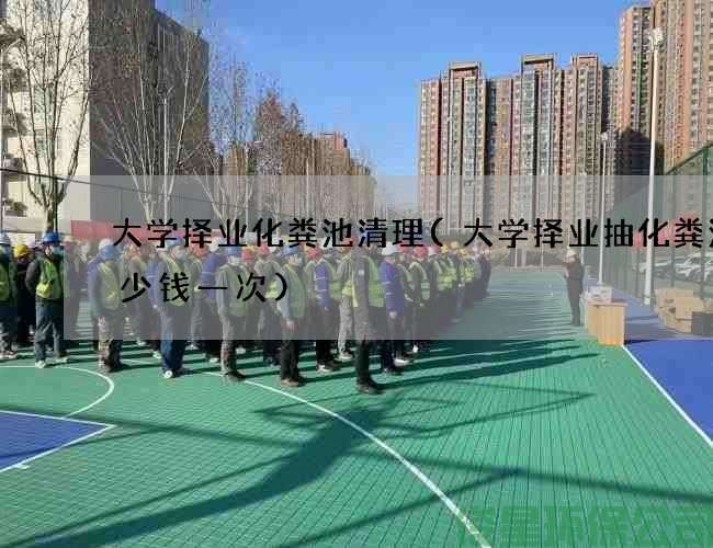 大學(xué)擇業(yè)化糞池清理(大學(xué)擇業(yè)抽化糞池多少錢(qián)一次)