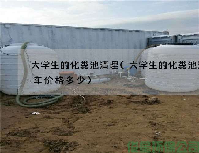 大學(xué)生的化糞池清理(大學(xué)生的化糞池清理車(chē)價(jià)格多少)