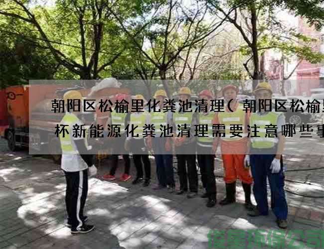 朝陽(yáng)區松榆里化糞池清理(朝陽(yáng)區松榆里金杯新能源化糞池清理需要注意哪些事)
