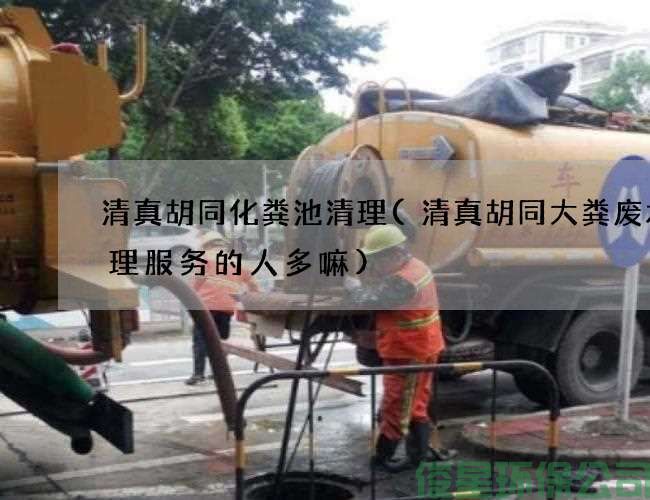 清真胡同化糞池清理(清真胡同大糞廢水清理服務(wù)的人多嘛)