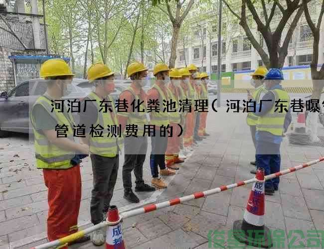 河泊廠(chǎng)東巷化糞池清理(河泊廠(chǎng)東巷曝氣池管道檢測費用的)