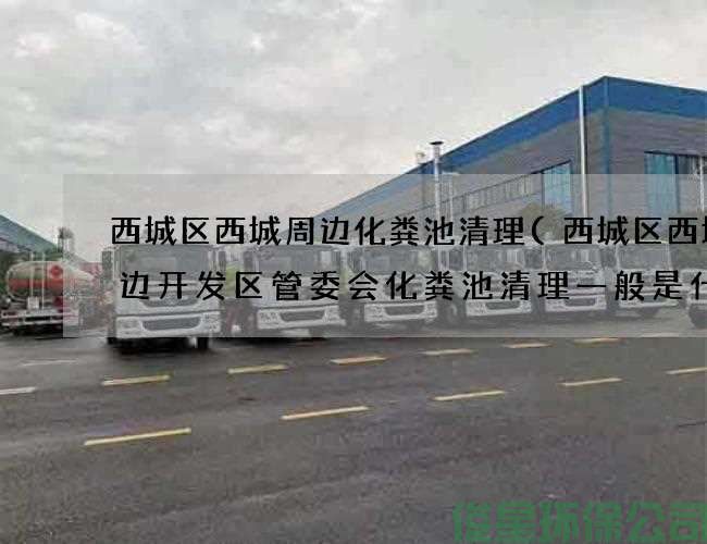 西城區西城周邊化糞池清理(西城區西城周邊開(kāi)發(fā)區管委會(huì )化糞池清理一般是什么樣的)